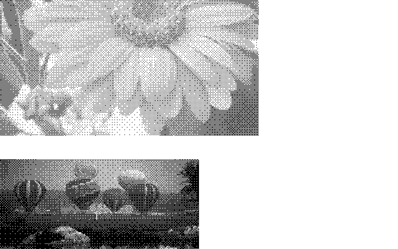 Bildschirm-Disposition atari screenshot